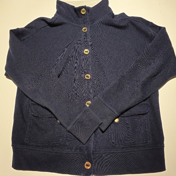 Ralph Lauren Sweaters - Ralph Lauren Women's Blue Button Sweater [L]